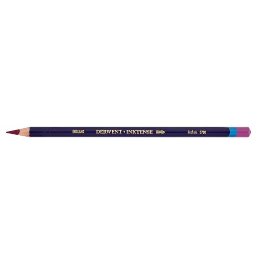 Fuchsia - crayon Inktense Derwen