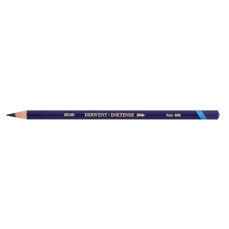 Violet - crayon Inktense Derwen