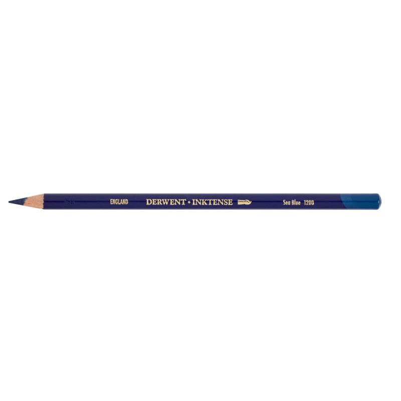 Bleu mer - crayon Inktense Derwen