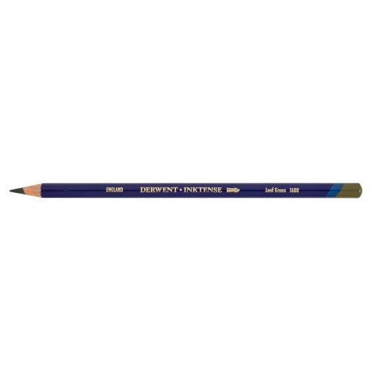 Vert feuille - crayon Inktense Derwen