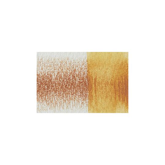 Terre de sienne dorée - crayon Inktense Derwen