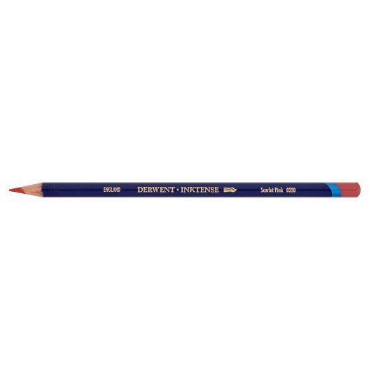 Rose écarlate - crayon Inktense Derwen
