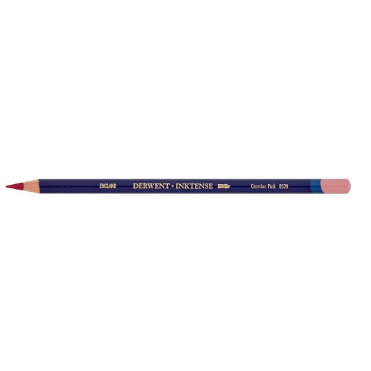 Rose carmin - crayon Inktense Derwen