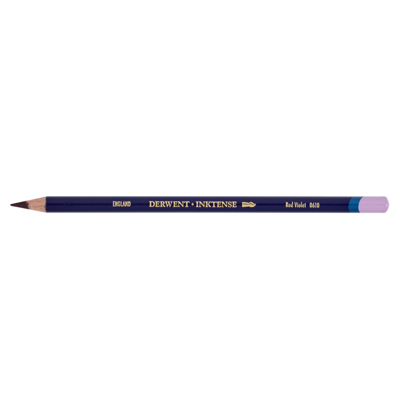 Rouge violet -crayon Inktense Derwen