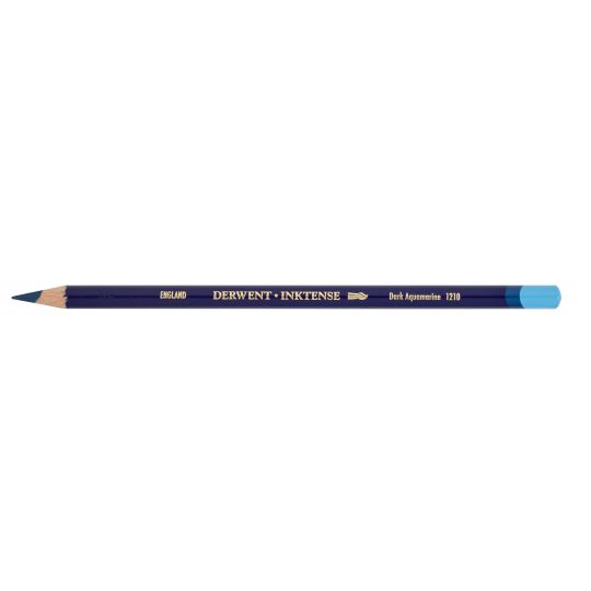 Bleu outremer foncé - crayon Inktense Derwen