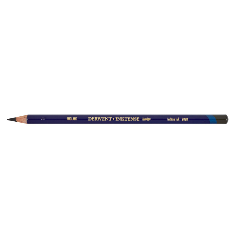 Encre Indienne - crayon Inktense Derwen