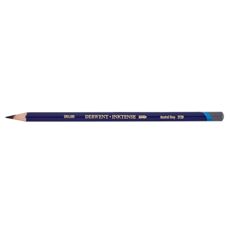 Gris neutre - crayon Inktense Derwen
