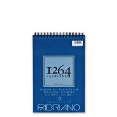 Bloc spiralé A4 21x29.7 300g 30 f grain fin Fabriano 1264