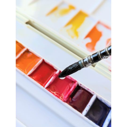 Kit "Débuter l'aquarelle minimaliste" Matériel et conseils de Ondine de Peretti par Sennelier
