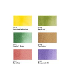Coffret 6 feutres Aquarelle Promarker Tons Feuillages Winsor & Newton