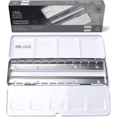 Boîte métal vide pour 24 ½ godets ou 12 godets Winsor & Newton
