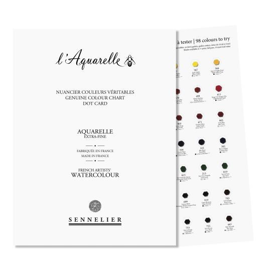 Dot Card de 98 couleurs Sennelier