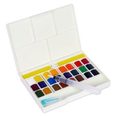 Boite aquarelle mains libres « la petite aquarelle » 24 ½ godets aquarelle fine Sennelier