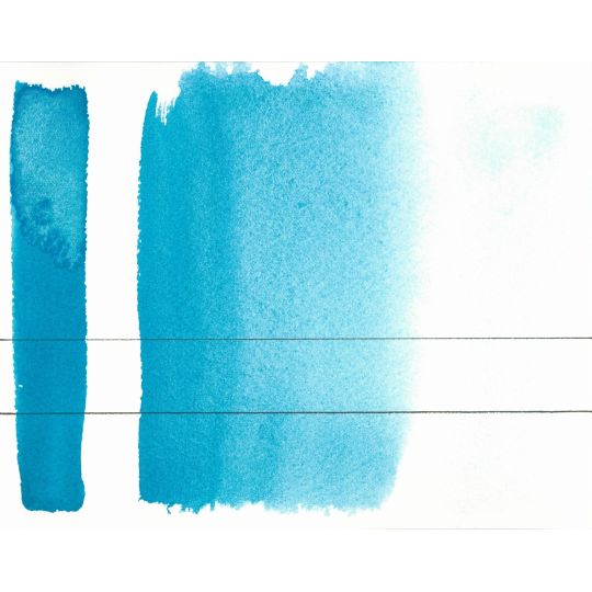 Bleu cobalt léger - Aquarelle Godet Roman Szmal Aquarius