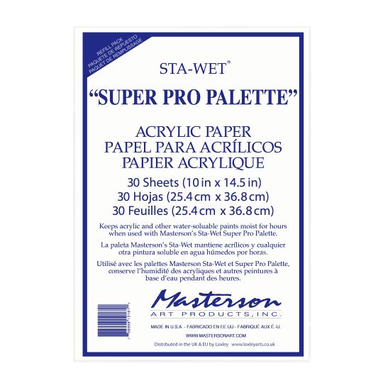 Recharge de film perméable pour palette super pro Masterson 30 f