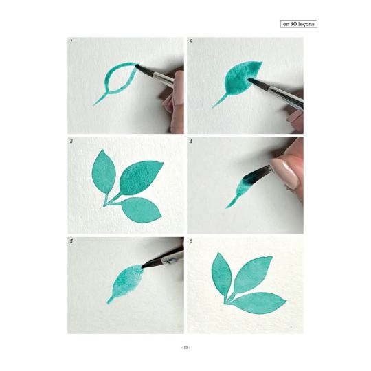 Apprendre l'aquarelle en 10 leçons, Valérie Jay