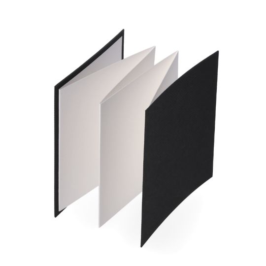 Album accordéon Leporello aquarelle SM-LT 6f 300g 14 x 14  grain fin