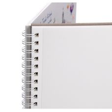 Carnet de voyage aquarelle spiralé SM-LT 25f 260g 28 x 15 paysage grain fin