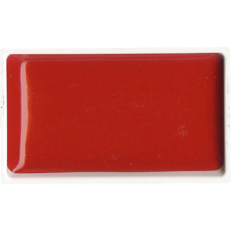 Rouge Cadmium - aquarelle extra fine Gansai Godet Japonnais Kuretake