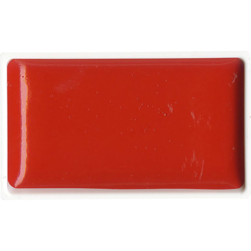 Cadmium Vermillon - aquarelle extra fine Gansai Godet Japonnais Kuretake