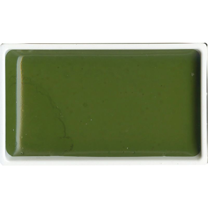 Vert Olive - aquarelle extra fine Gansai Godet Japonnais Kuretake