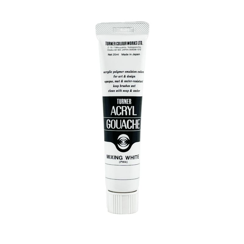 Blanc de Mélange - acryl gouache Tube 20ml Turner