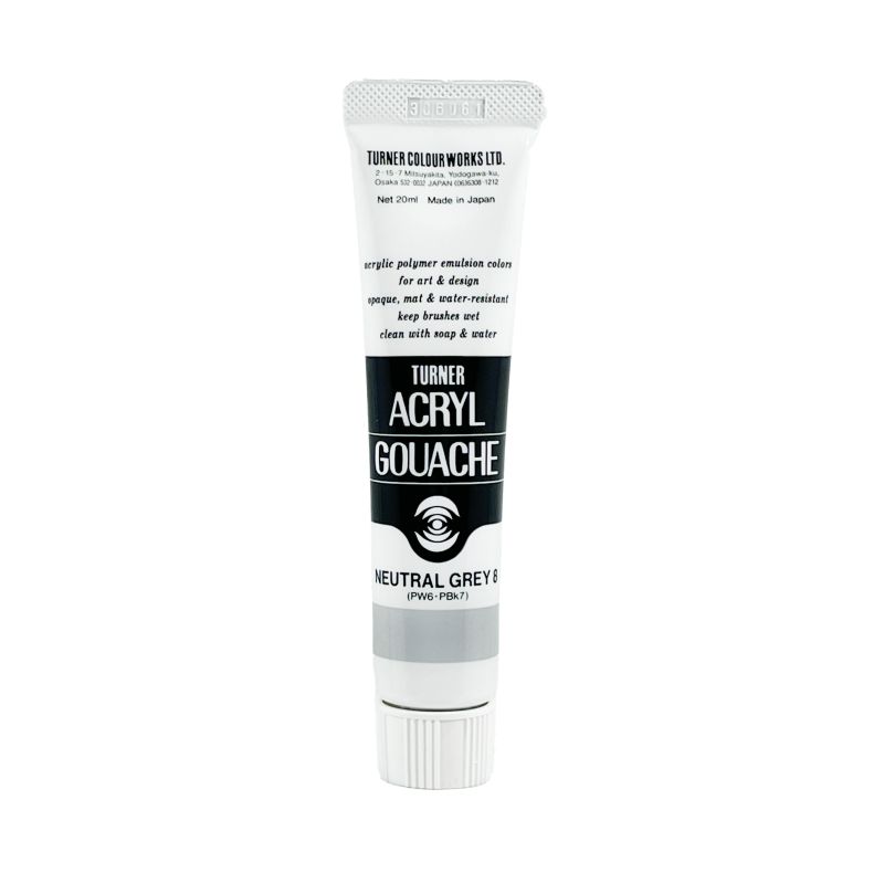 Gris Neutre 8 - acryl gouache Tube 20ml Turner