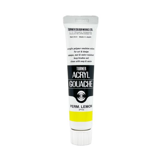 Citron Permanent - acryl gouache Tube 20ml Turner