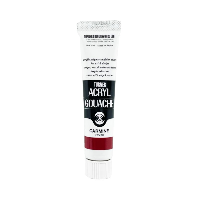 Carmin - acryl gouache Tube 20ml Turner