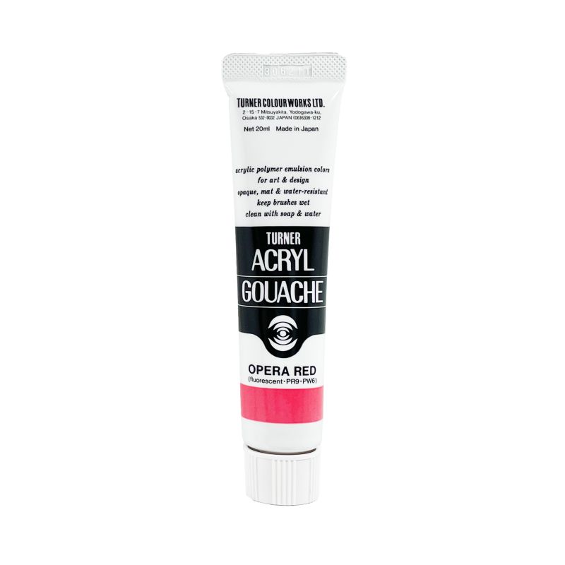 Rouge Opéra - acryl gouache Tube 20ml Turner