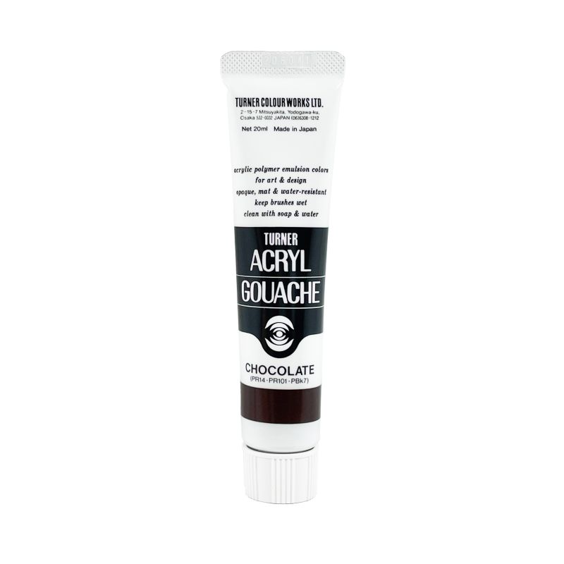 Chocolat - acryl gouache Tube 20ml Turner