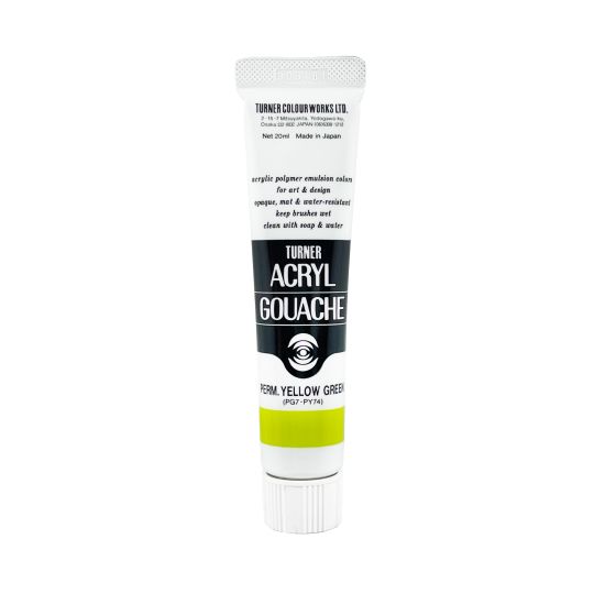 Vert Jaune Permanent - acryl gouache Tube 20ml Turner