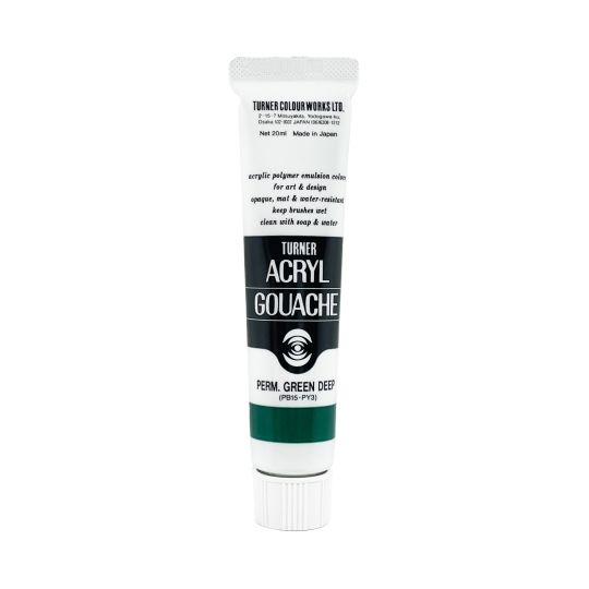 Vert Profond Permanent - acryl gouache Tube 20ml Turner