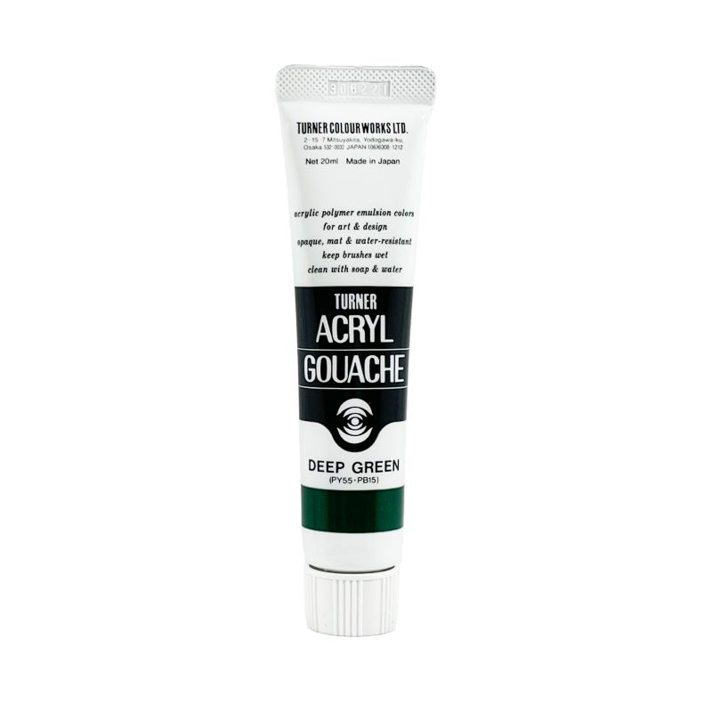 Vert Profond - acryl gouache Tube 20ml Turner