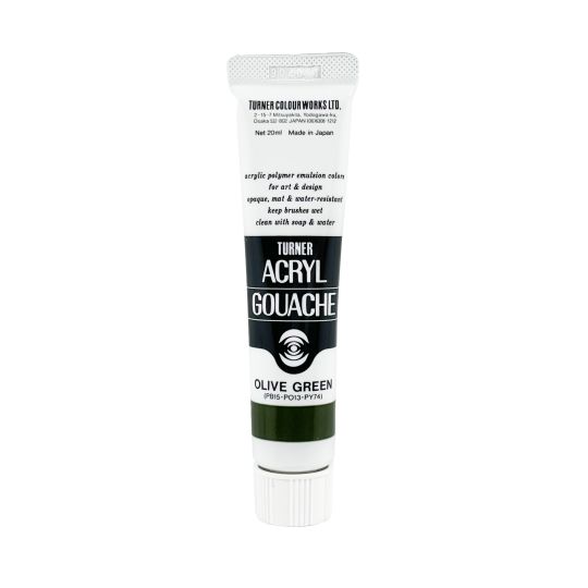 Vert Olive - acryl gouache Tube 20ml Turner