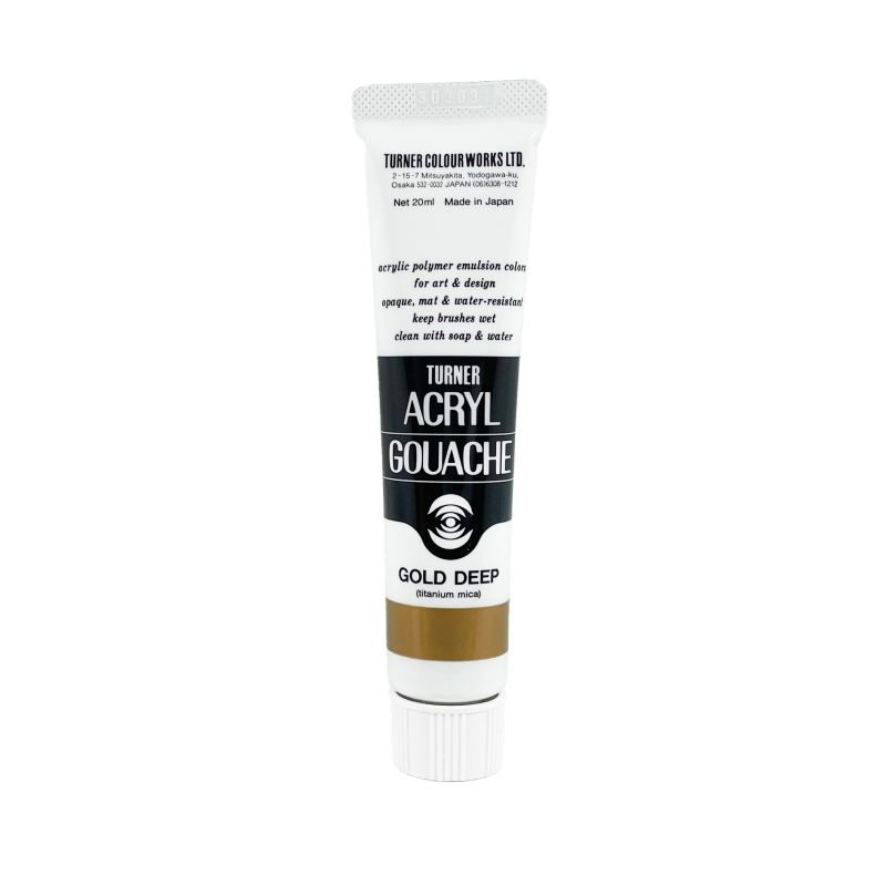 Or Profond - acryl gouache Tube 20ml Turner