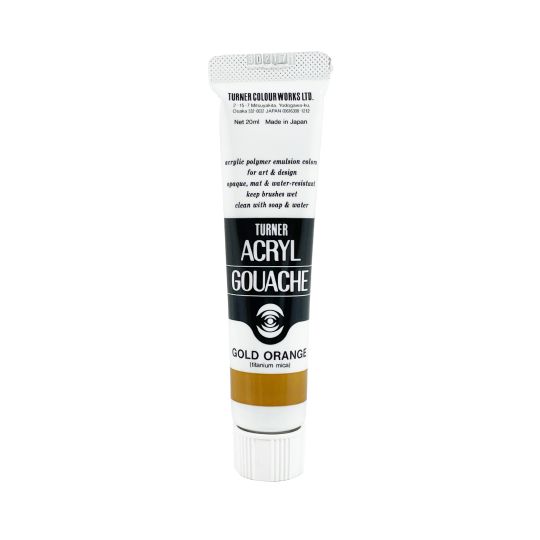 Orange Doré - acryl gouache Tube 20ml Turner