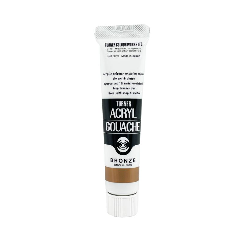 Bronze - acryl gouache Tube 20ml Turner