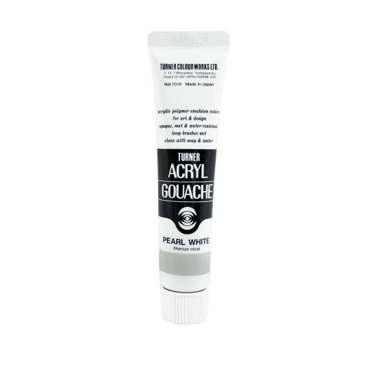 Blanc Perle - acryl gouache Tube 20ml Turner