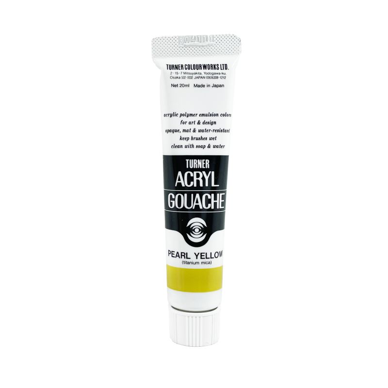 Jaune Perle - acryl gouache Tube 20ml Turner