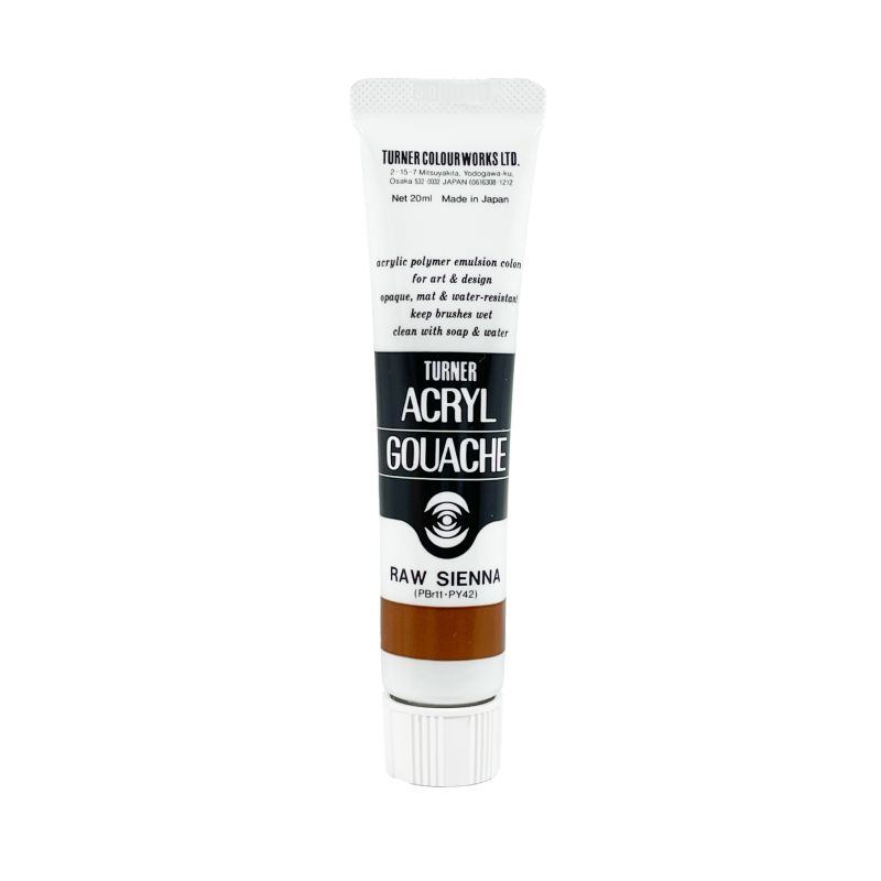Sienne Naturelle - acryl gouache Tube 20ml Turner