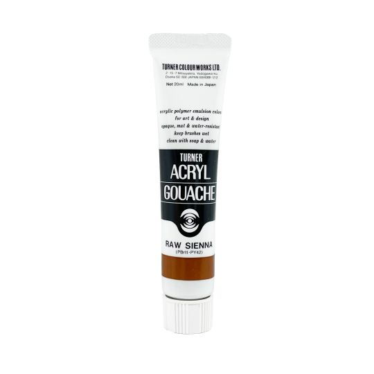 Sienne Naturelle - acryl gouache Tube 20ml Turner