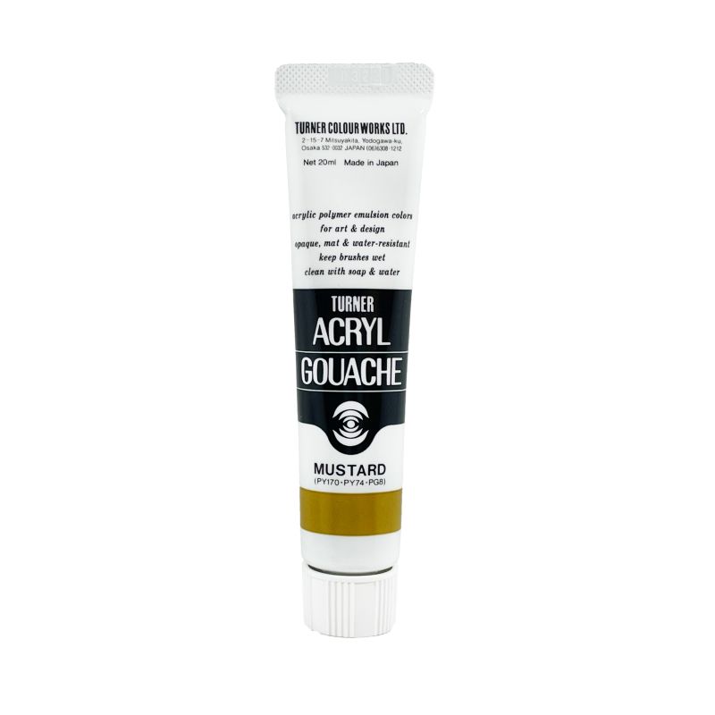 Moutarde - acryl gouache Tube 20ml Turner
