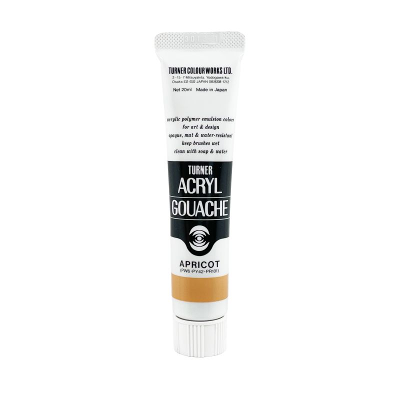 Abricot - acryl gouache Tube 20ml Turner