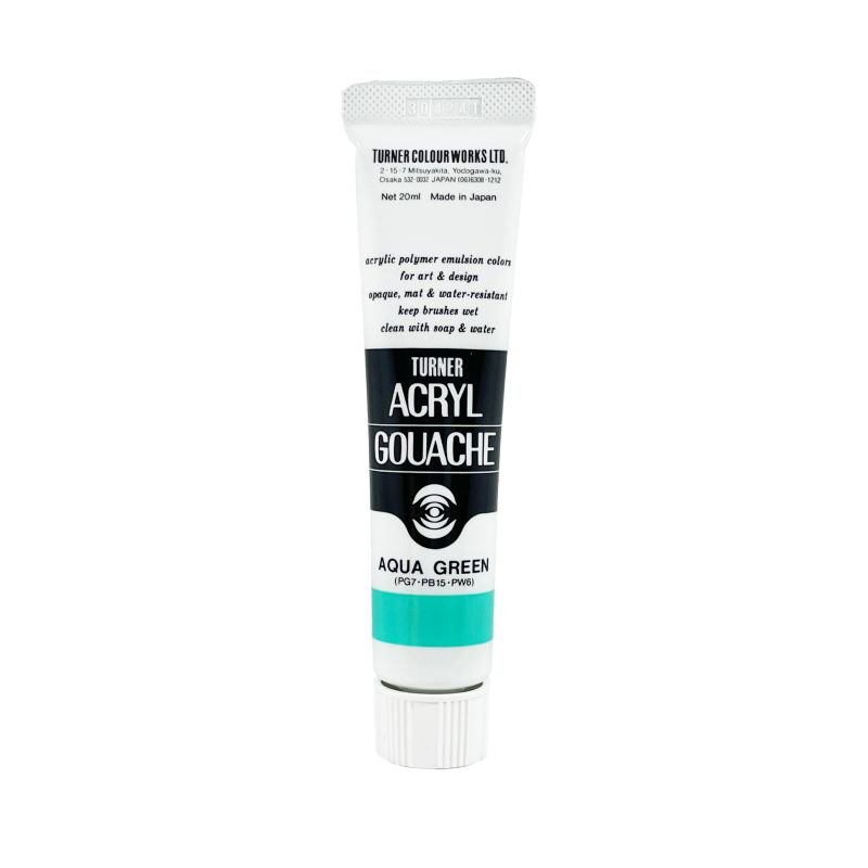 Vert Aqua - acryl gouache Tube 20ml Turner