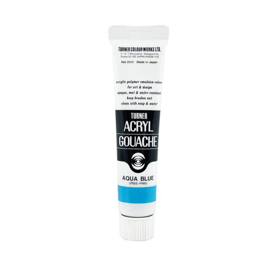 Bleu Aqua - acryl gouache Tube 20ml Turner