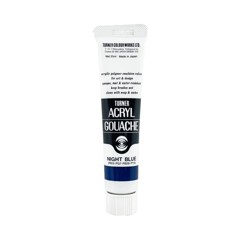 Bleu Nuit - acryl gouache Tube 20ml Turner
