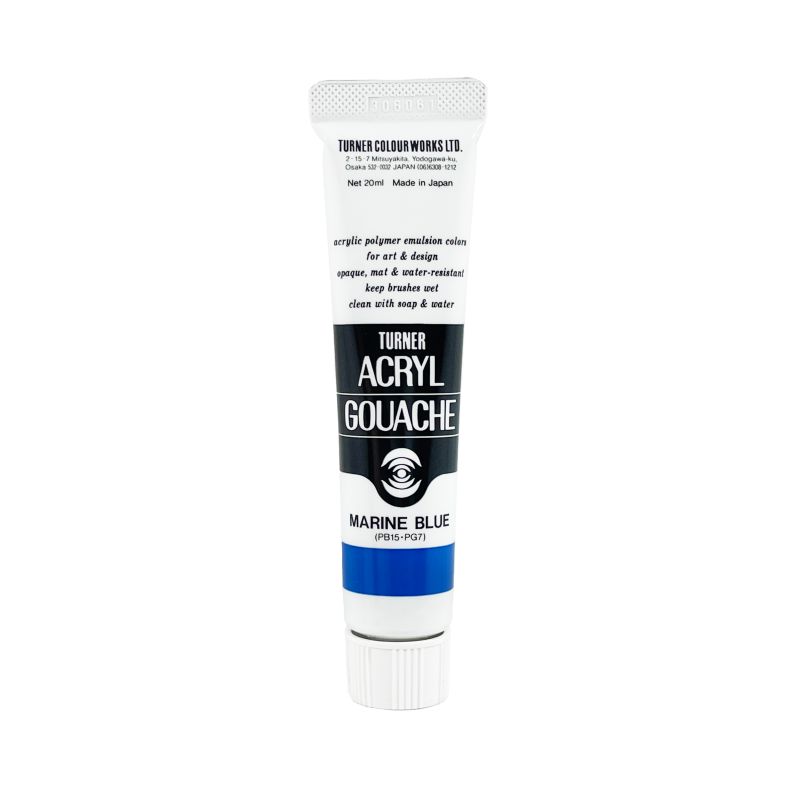 Bleu Marine - acryl gouache Tube 20ml Turner