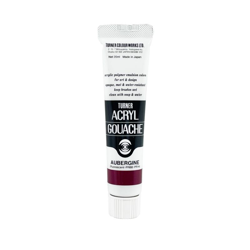 Aubergine - acryl gouache Tube 20ml Turner
