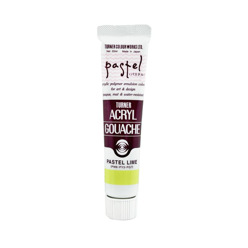 Citron Vert Pastel - acryl gouache Tube 20ml Turner